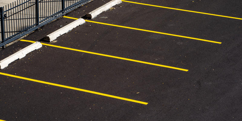 constructing parking lot