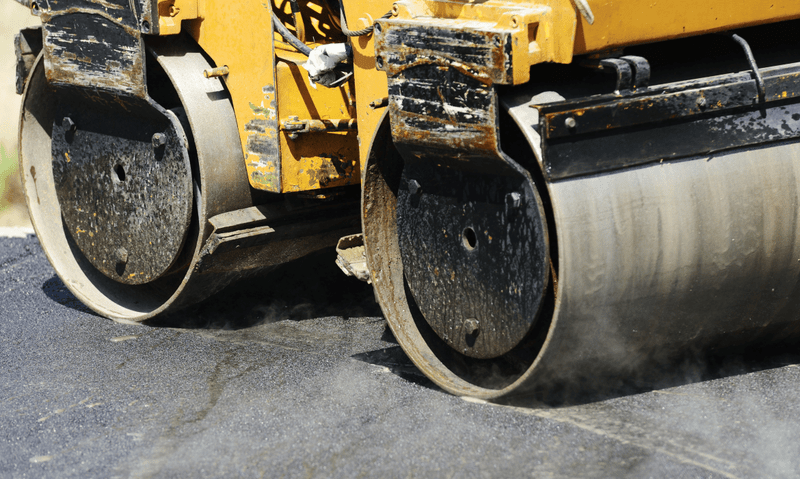 Asphalt Paver Work